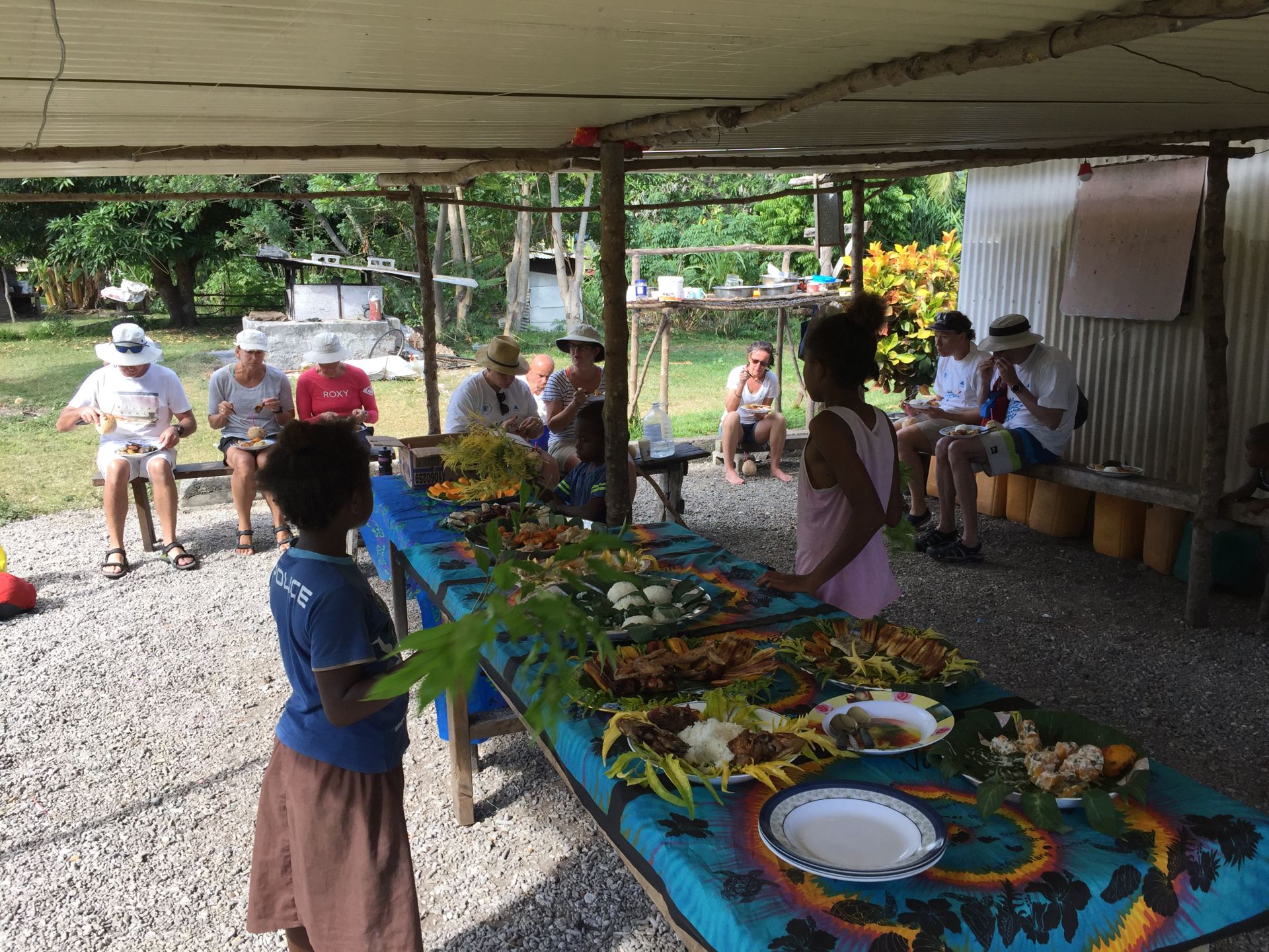 Vanuatu lunch