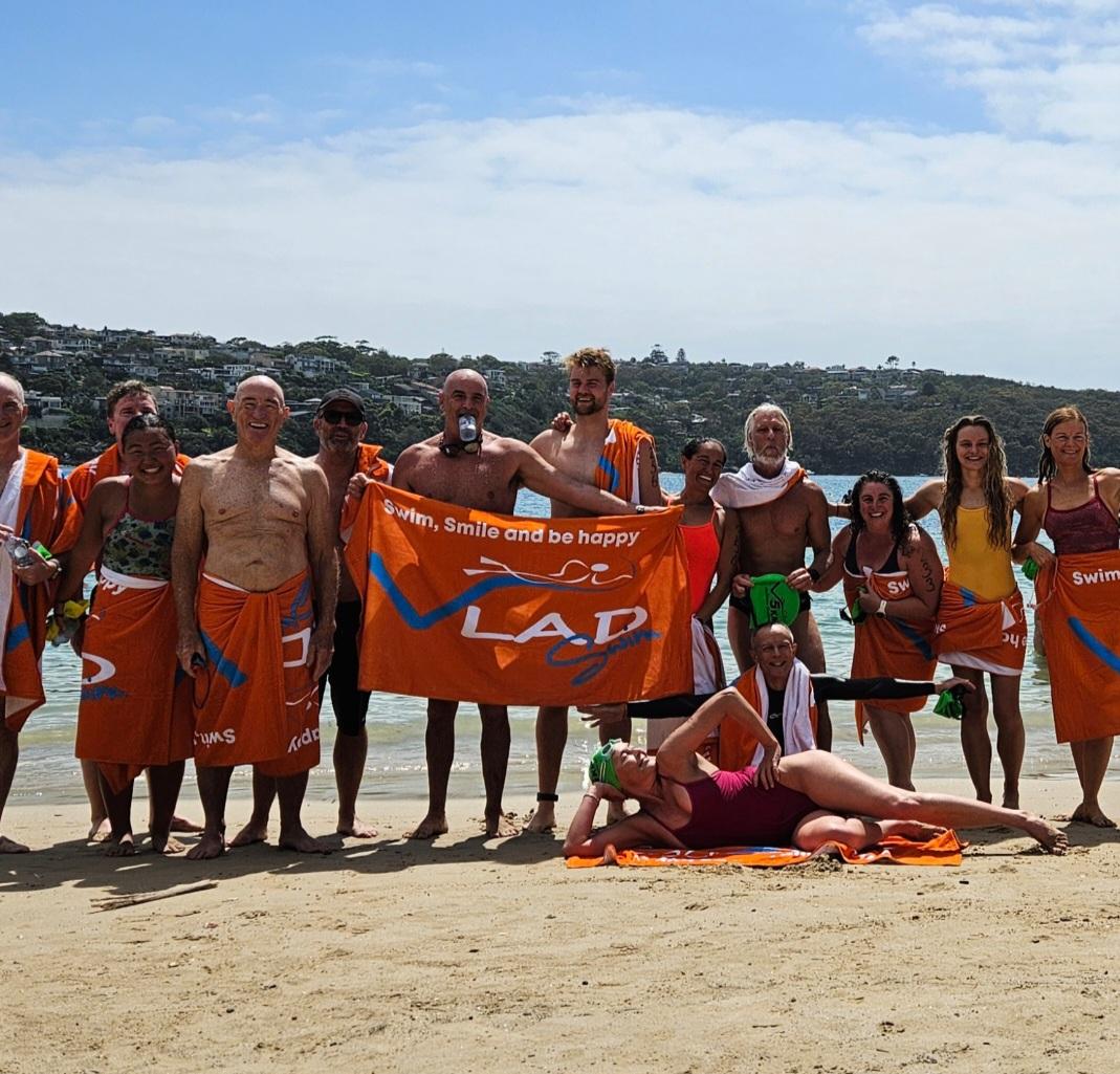 Vladswim Challenge Swim 2024 orange towels